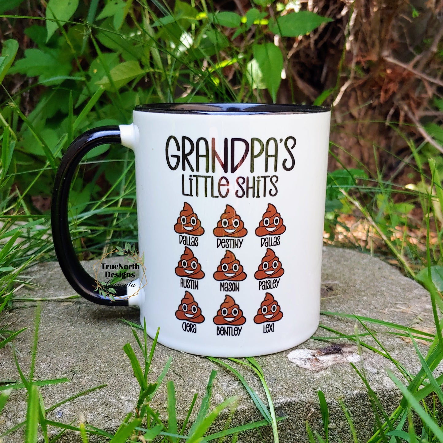 Grandpa's Little Shits Mug