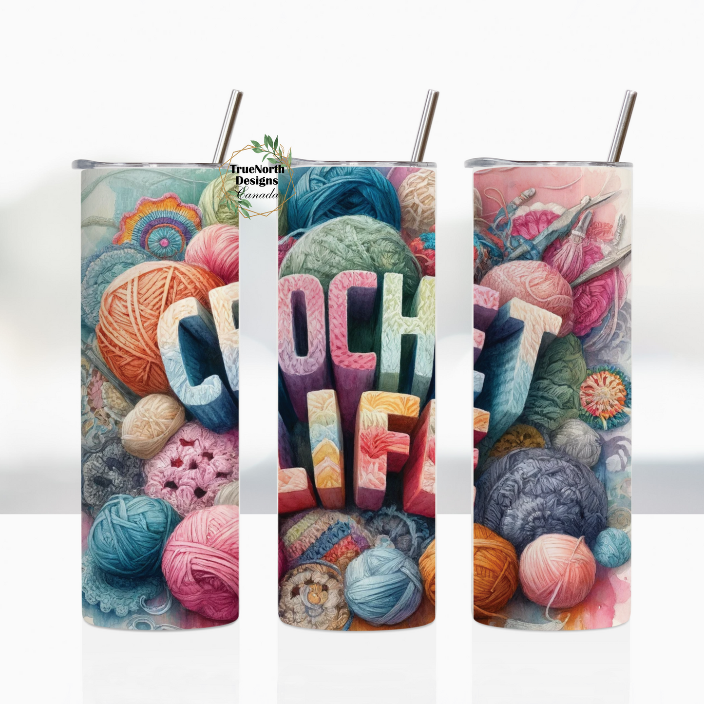 Crochet Life Tumbler
