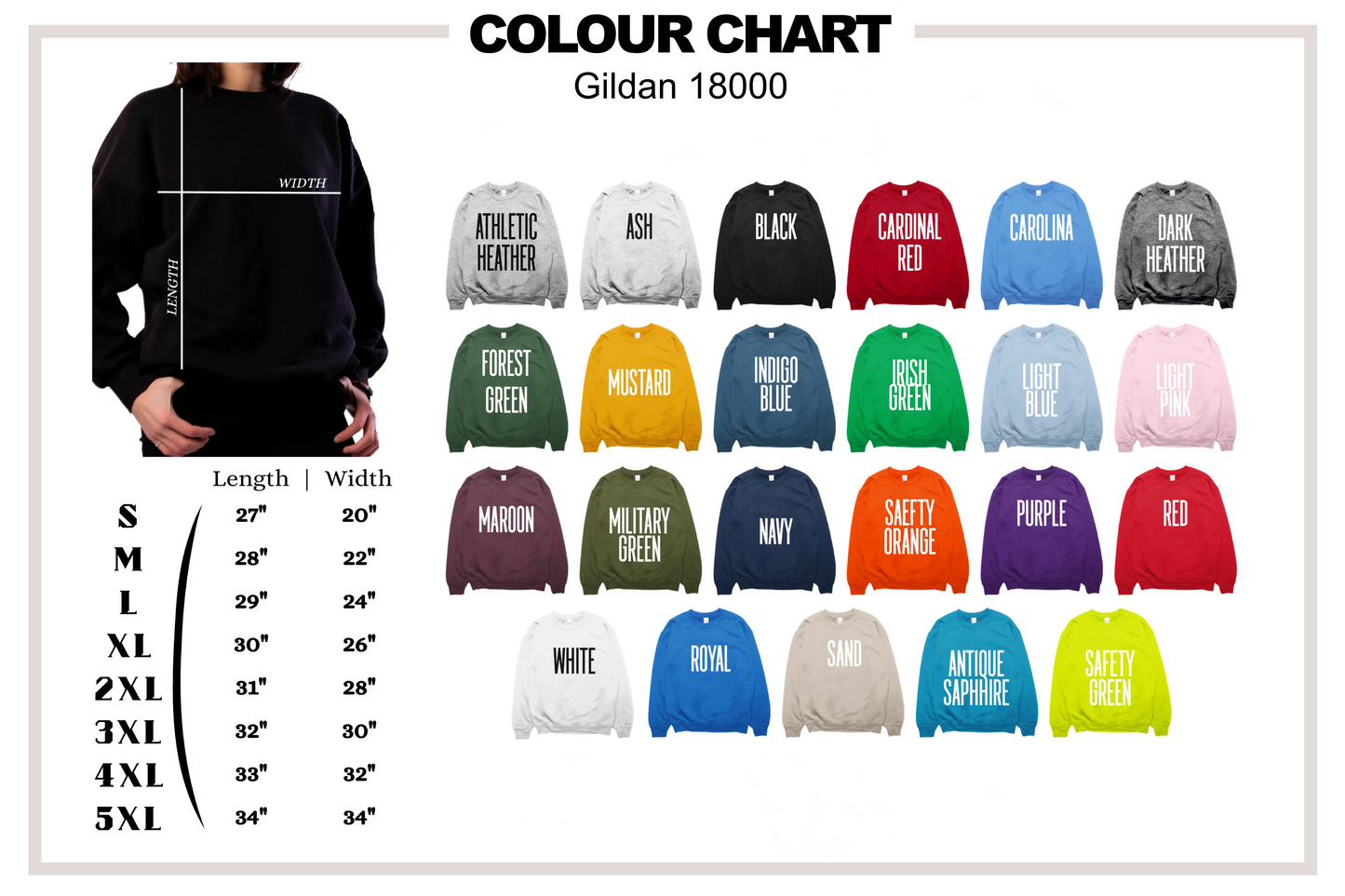 Custom Adult Unisex Crewneck