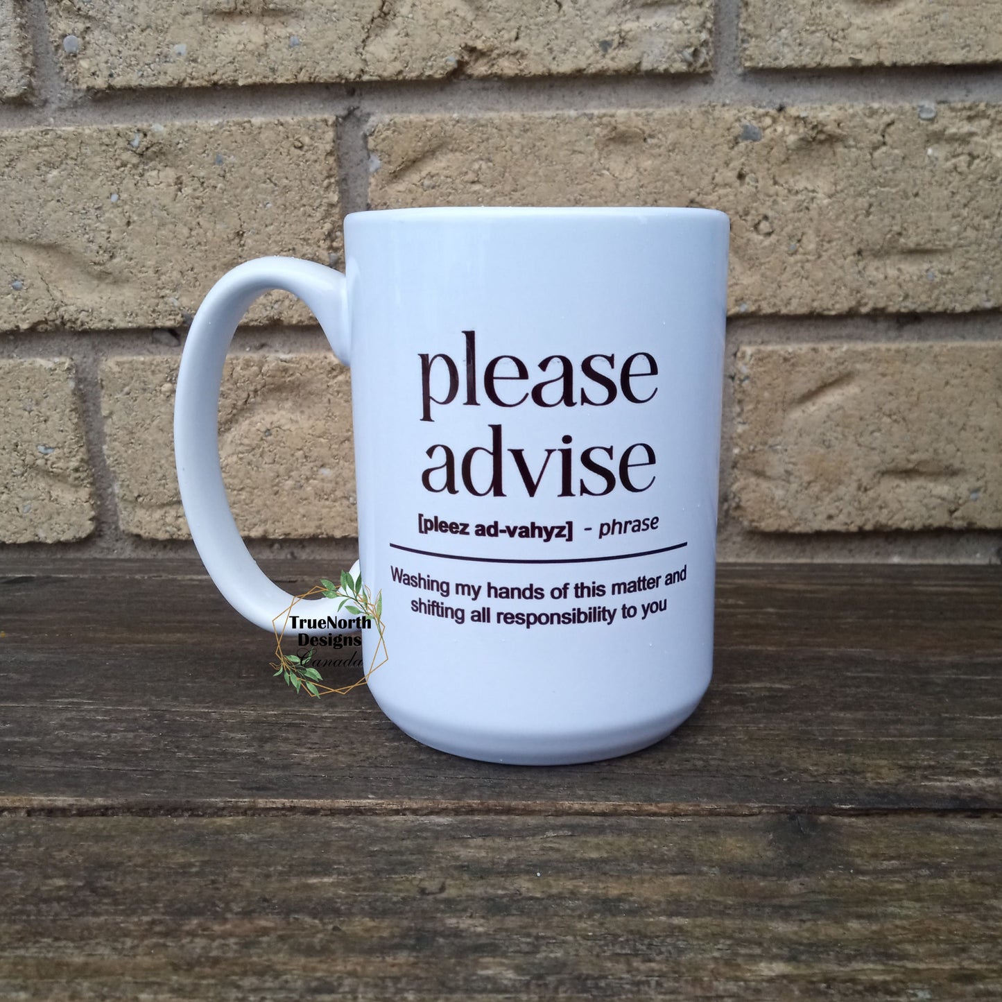 Please Advise Funny Work Email Mug