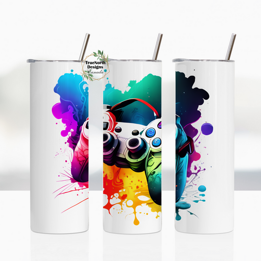 Rainbow Controller Tumbler