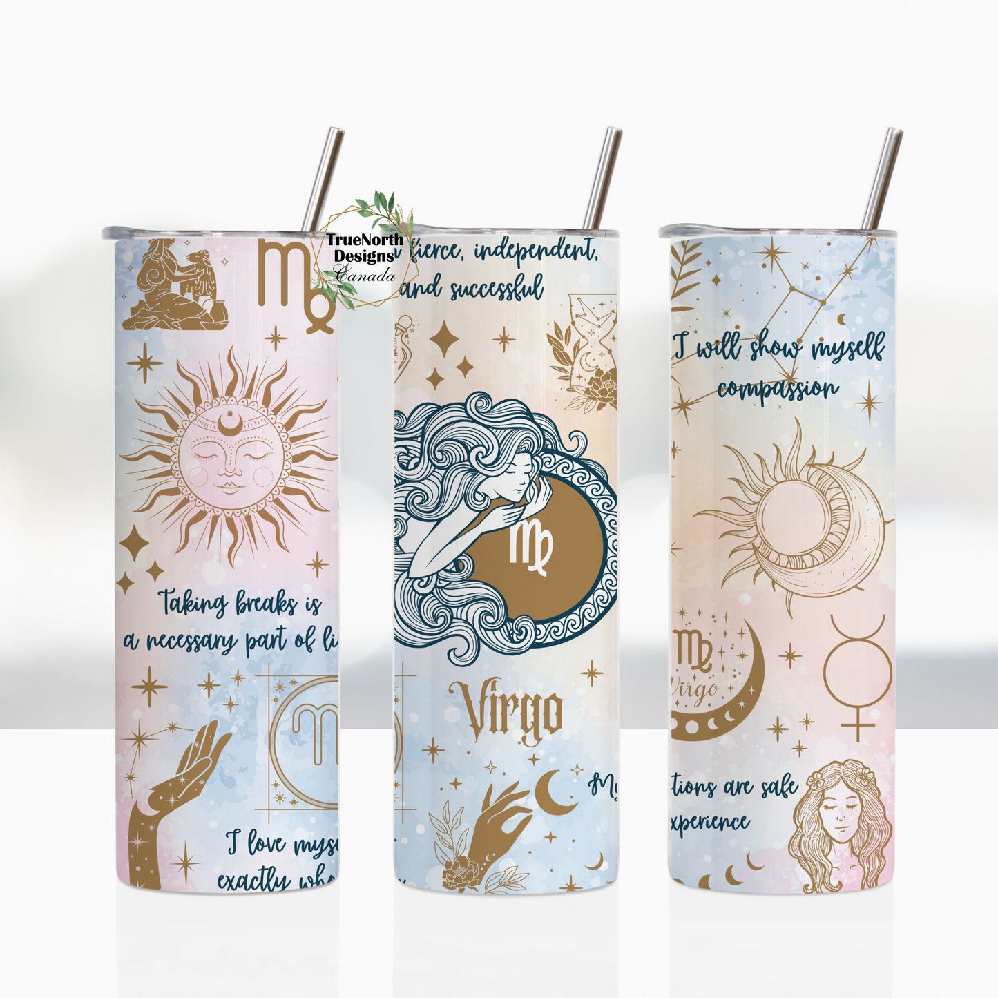 Virgo Zodiac Tumbler
