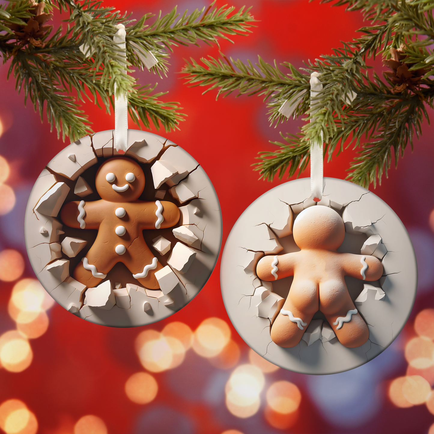Cute Chibi Double-Sided Ornament