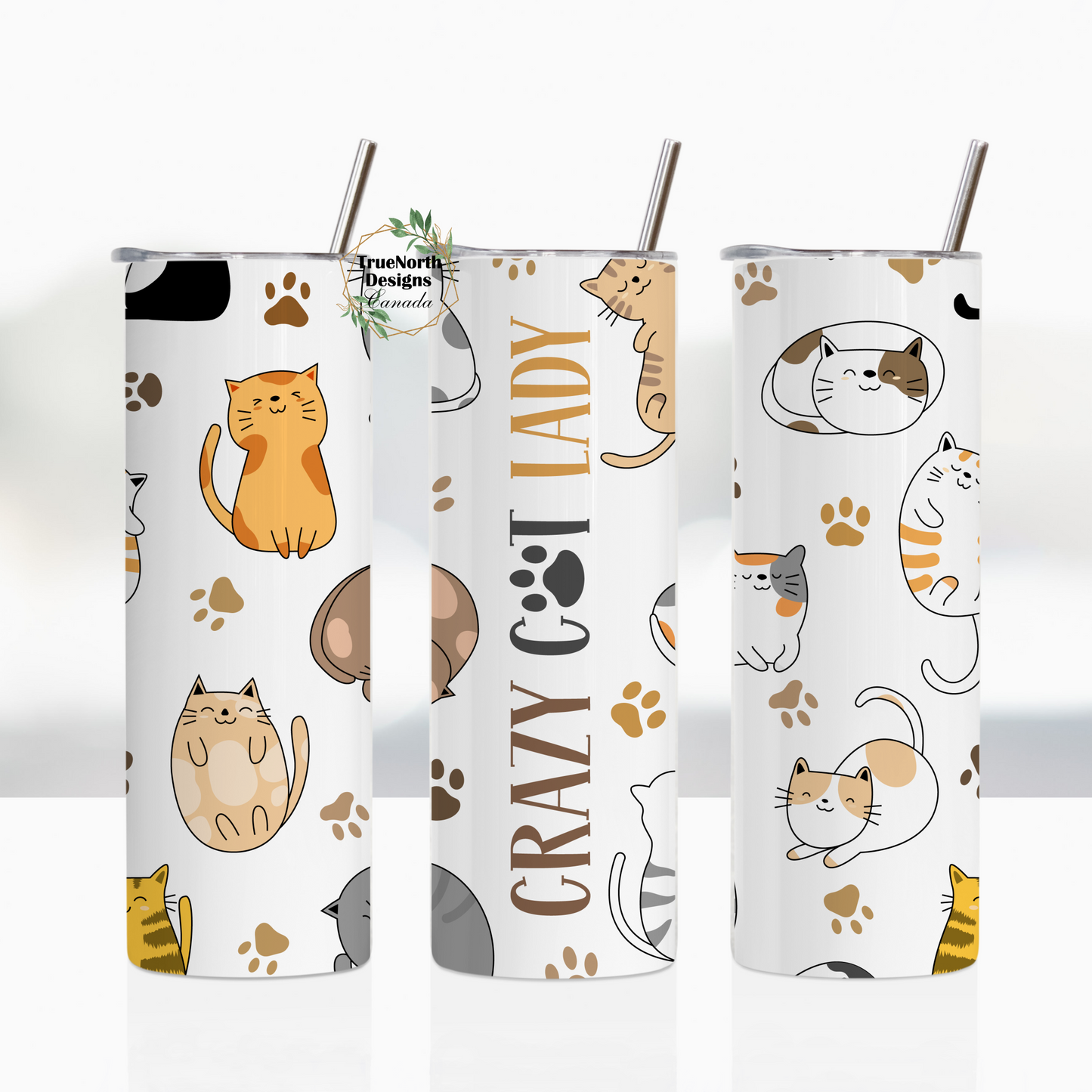 Crazy Cat Lady Tumbler