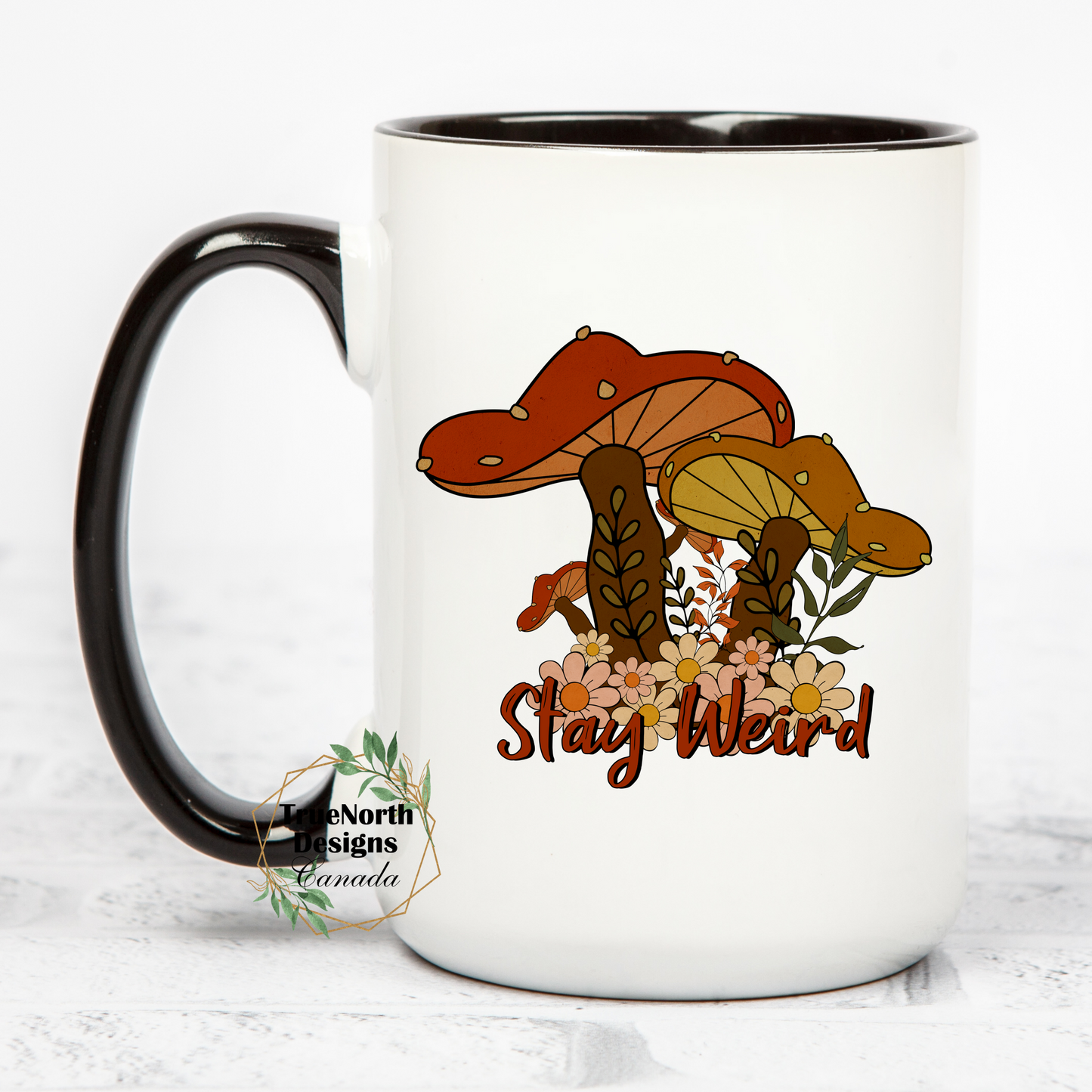 Stay Weird Mushroom Mug