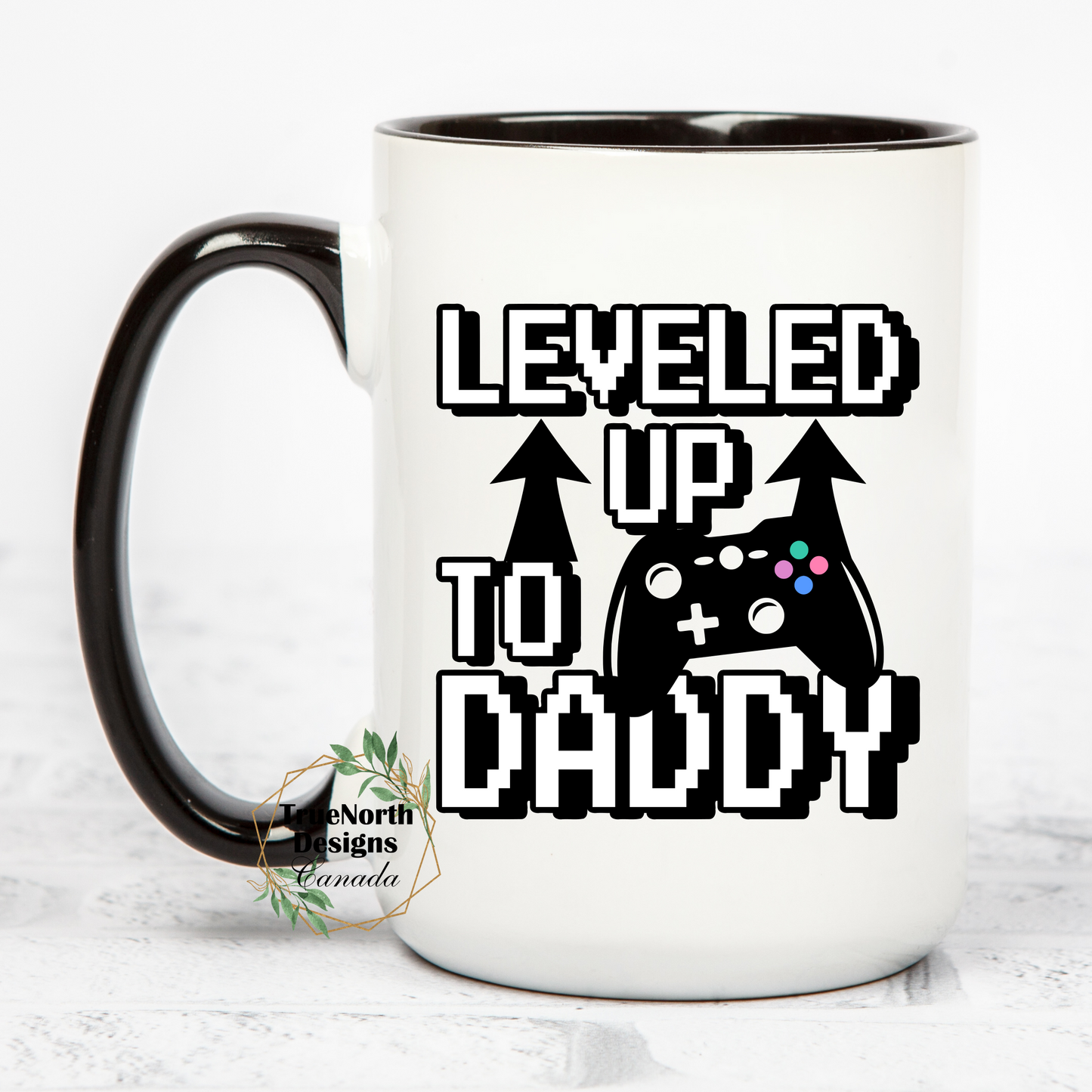 Leveled Up To Daddy Mug