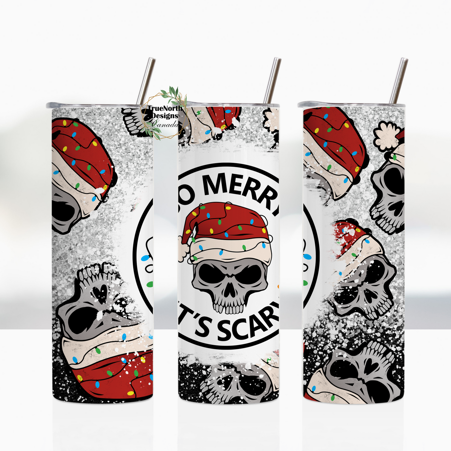 So Merry It's Scary Christmas Tumbler