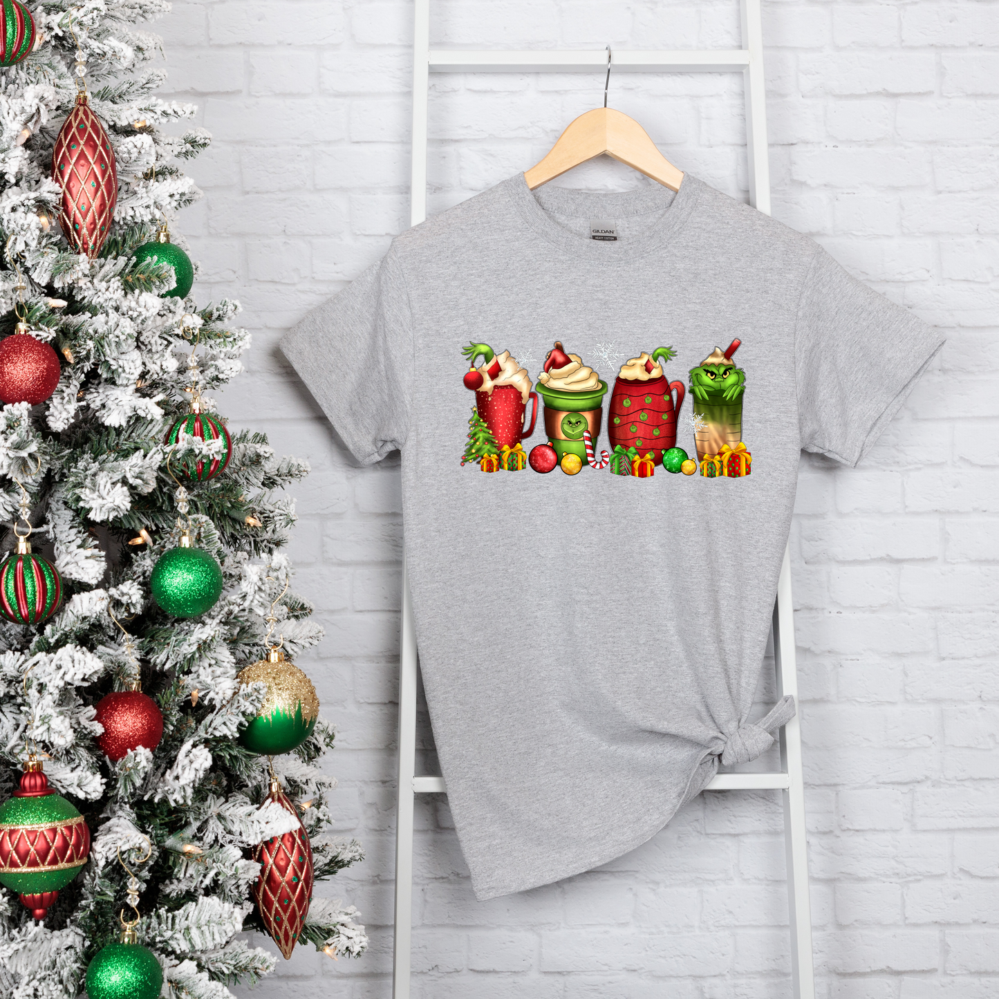 Grinchmas Style Coffee Drinks