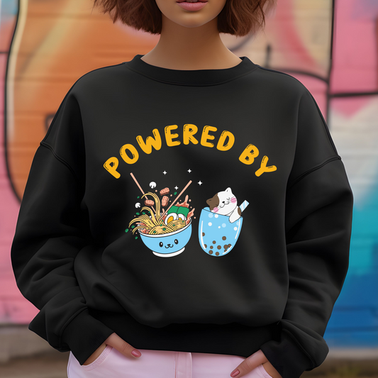 Powered by Ramen and Boba