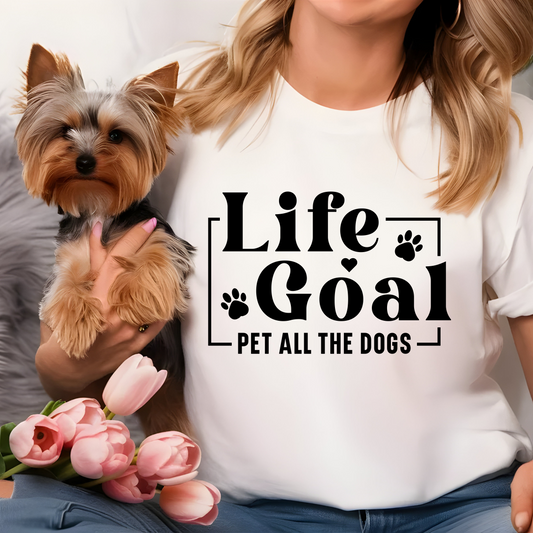 Life Goal, Pet All The Dogs