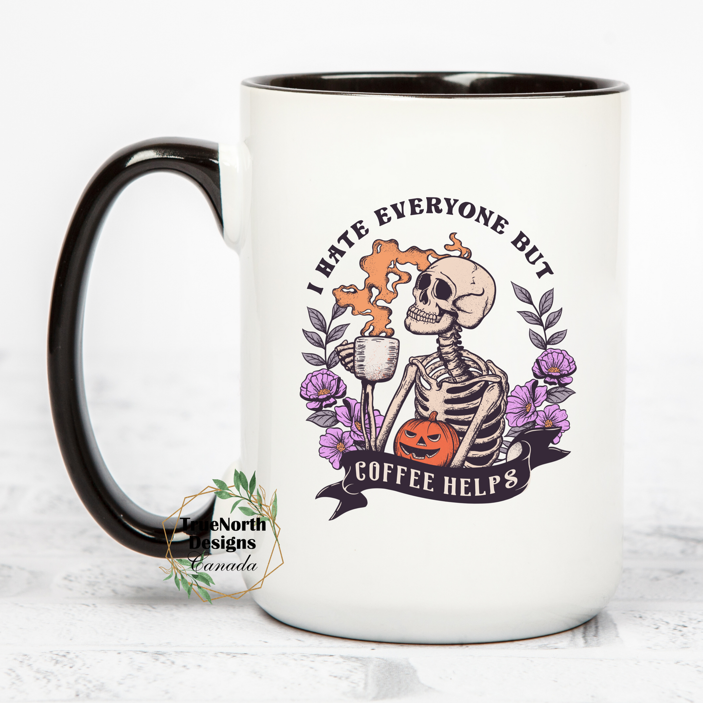 I Hate Everyone But Coffee Helps Mug