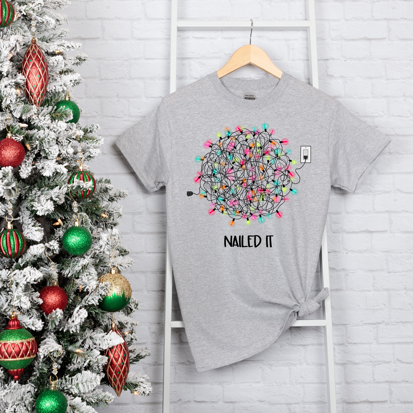 Nailed It Christmas Lights