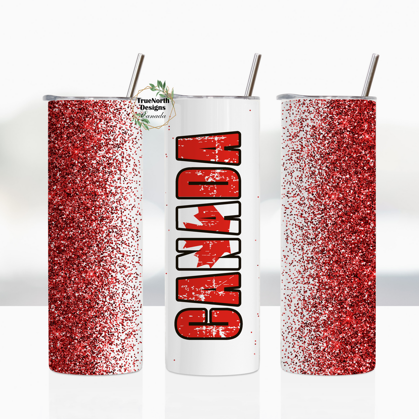 Canadian Flag Tumbler