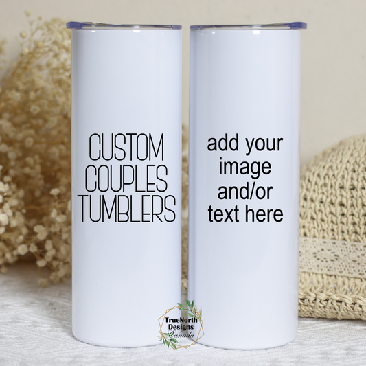 ...Custom Couples Tumblers