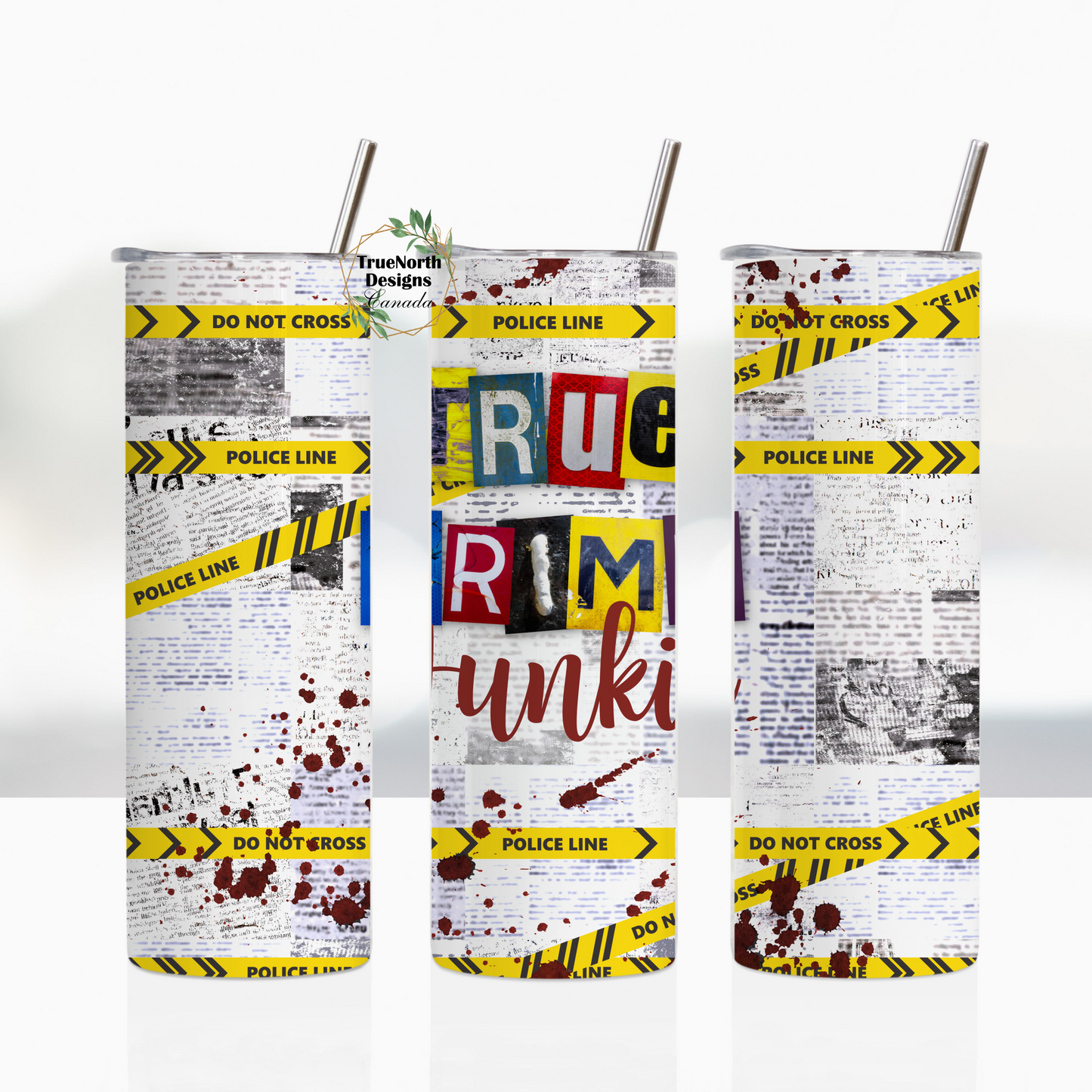 True Crime Junkie Tumbler