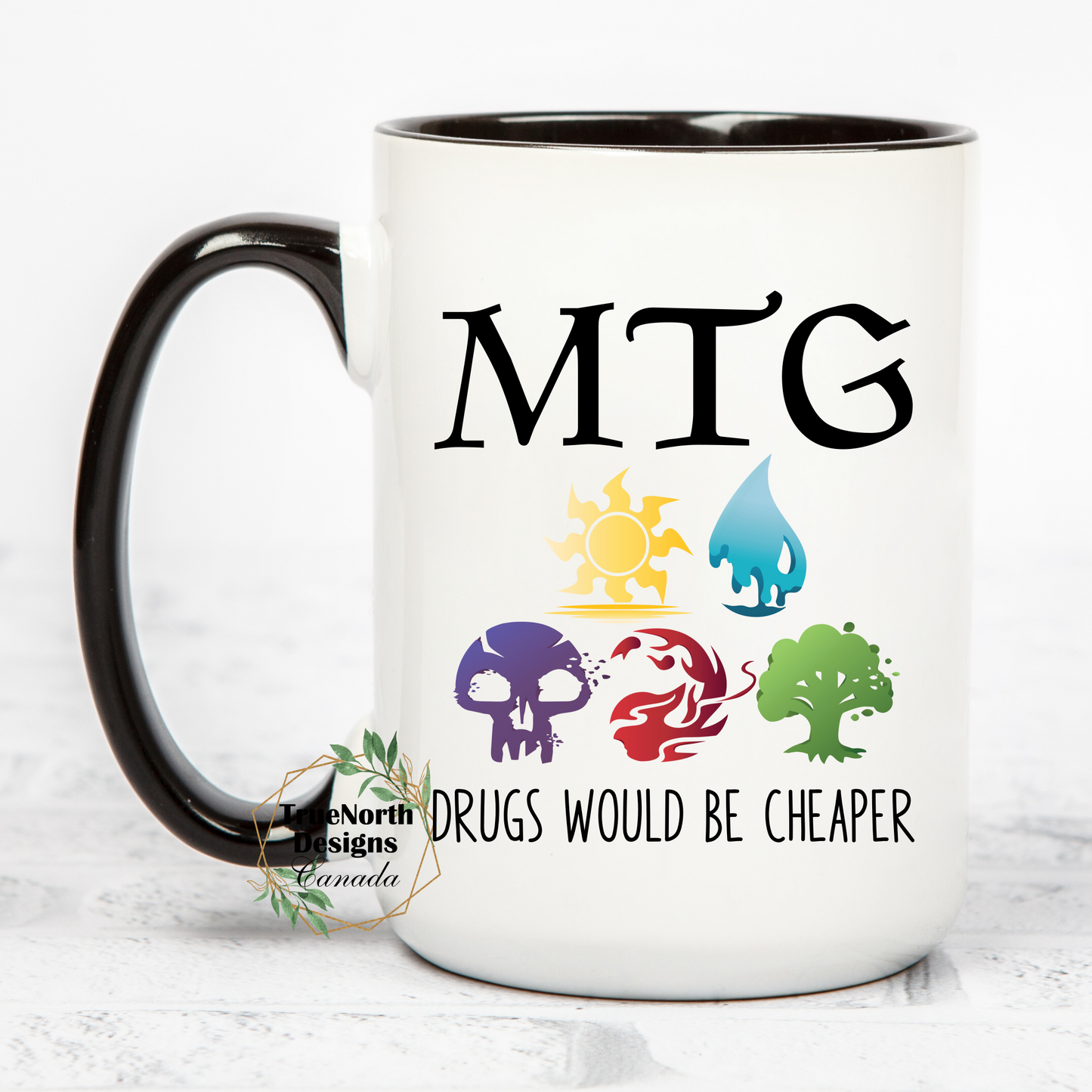 Magic The Gathering Lands Mug