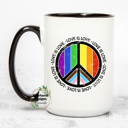 Love is Love is Love Mug