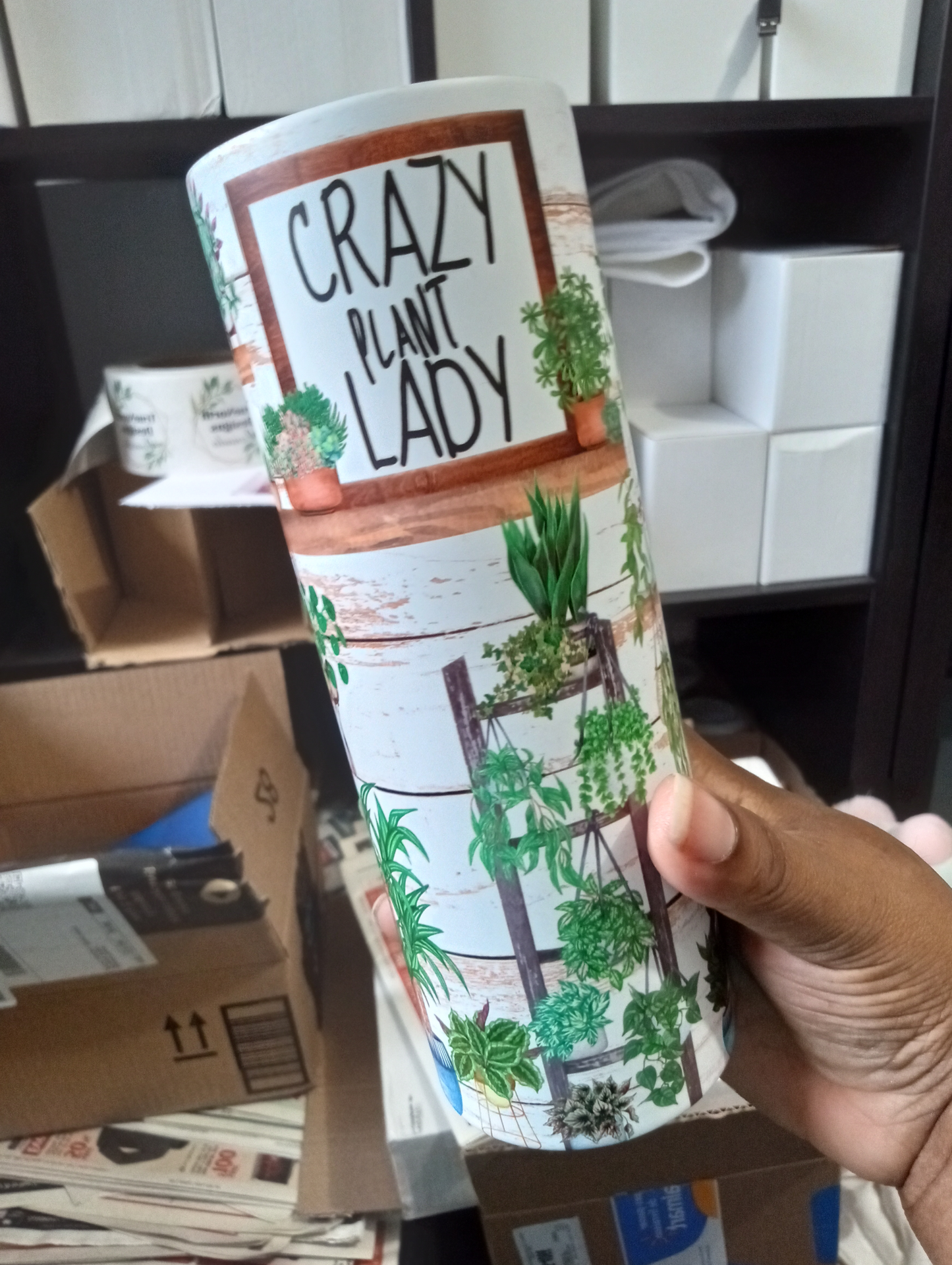 Crazy Plant Lover Tumbler