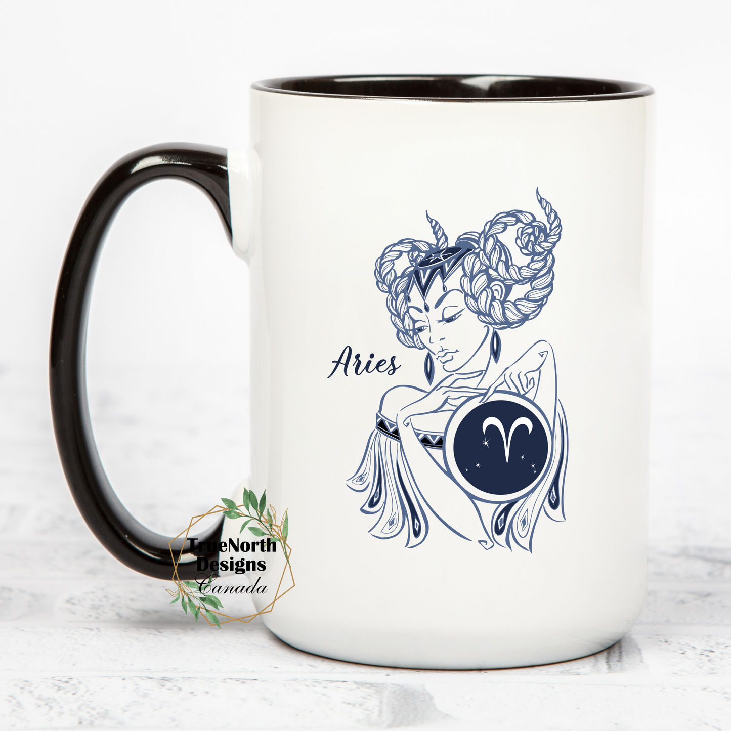 Aries Zodiac Sign Mug