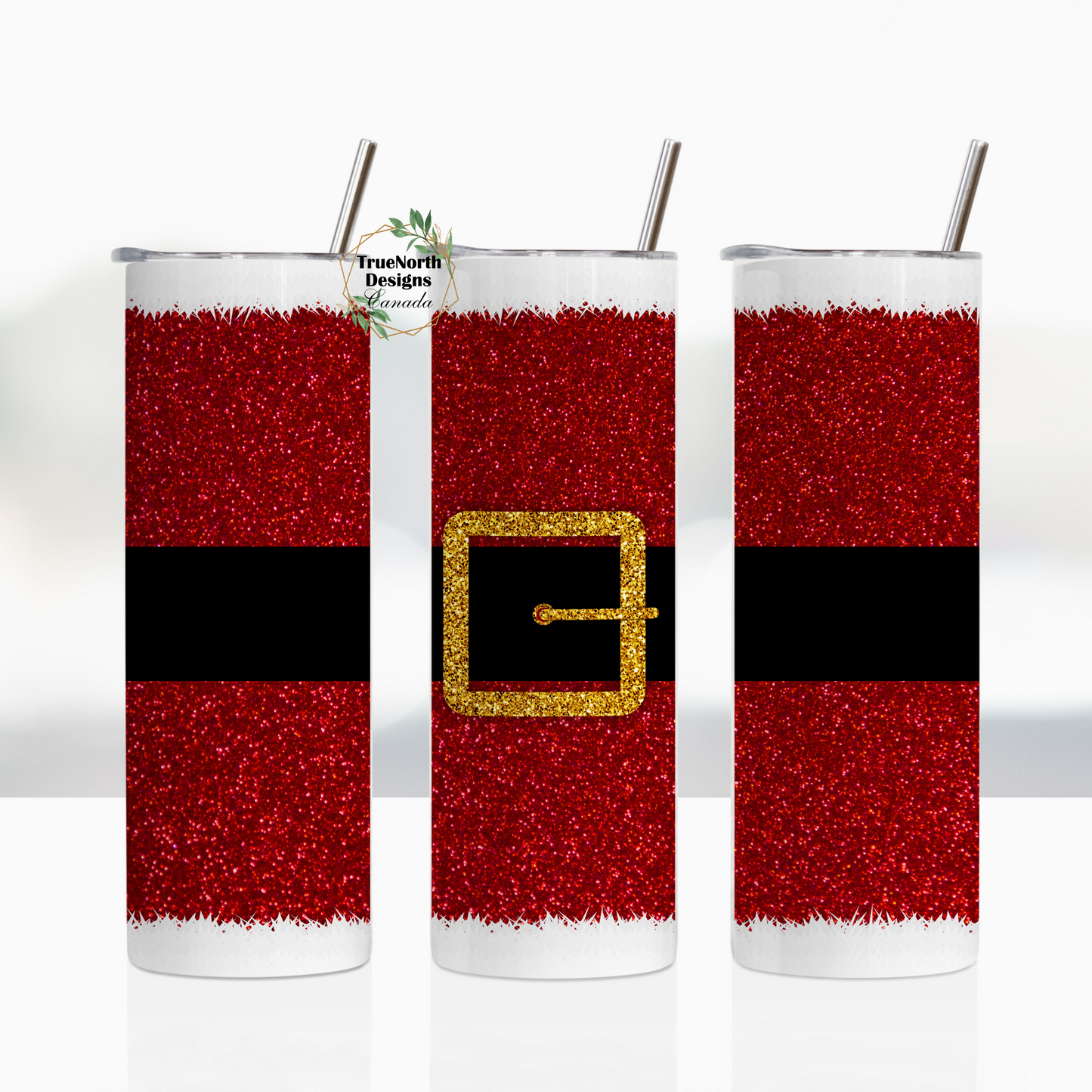 Mrs. Clause Santa Suit Tumbler