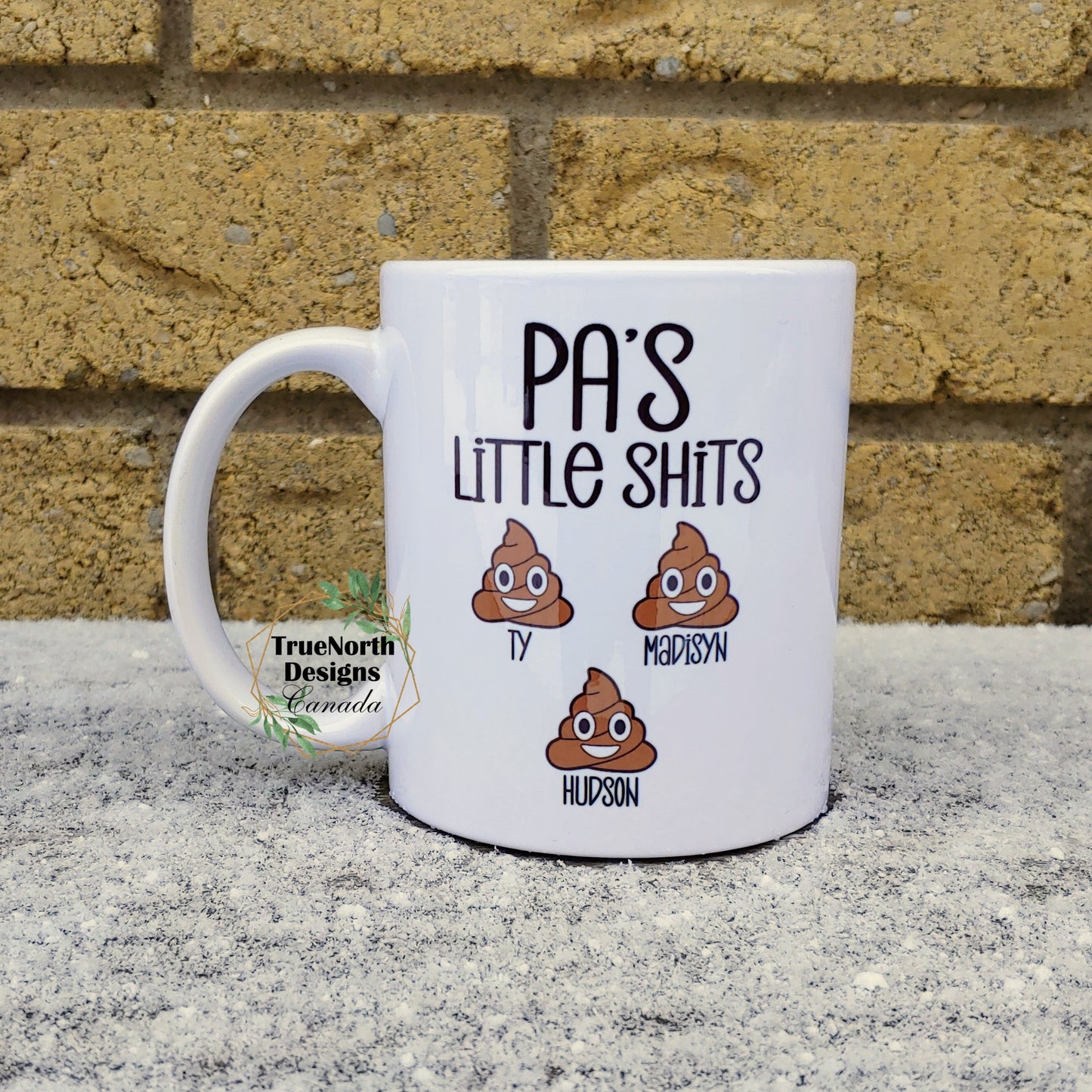 Grandpa's Little Shits Mug TNDCanada
