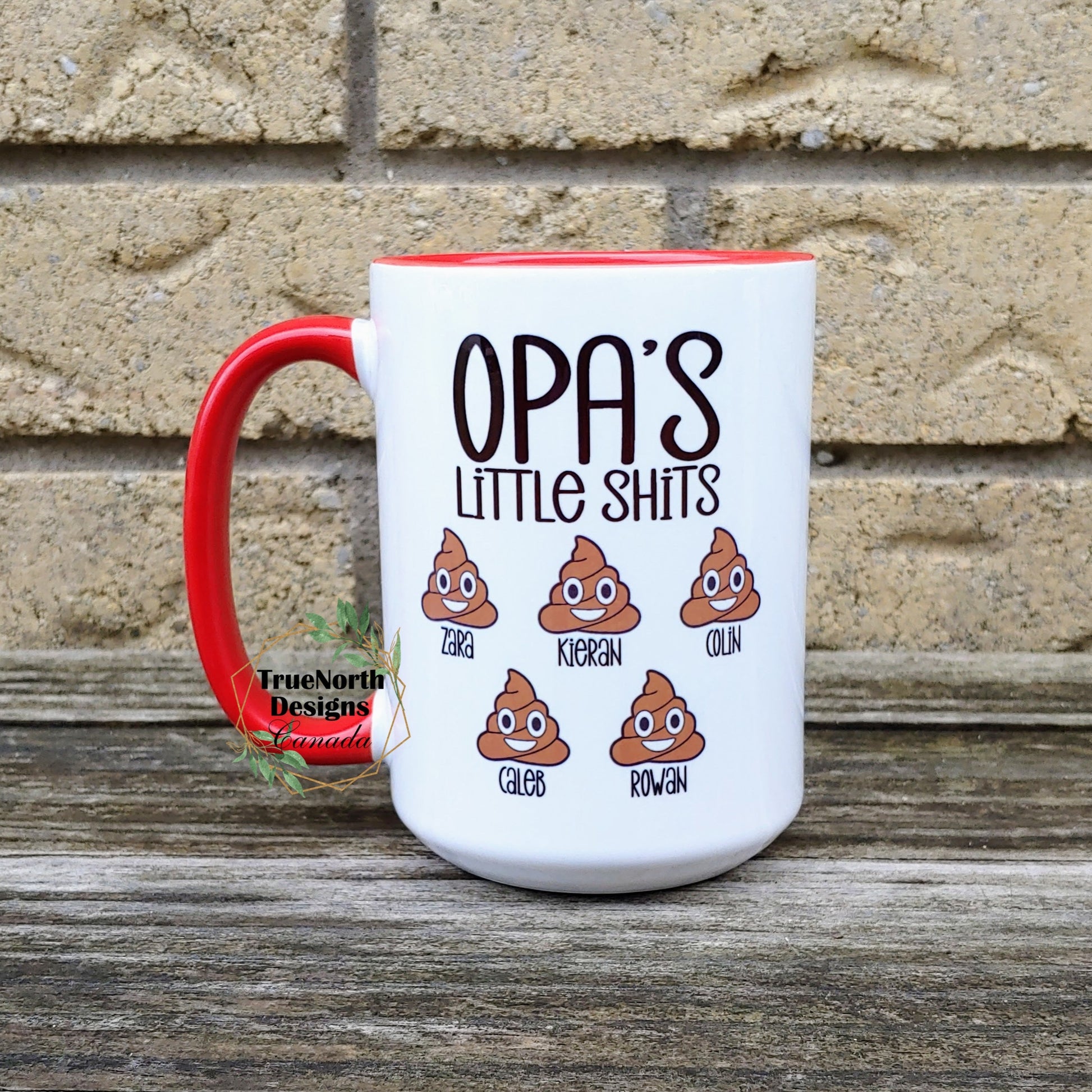 Grandpa's Little Shits Mug TNDCanada