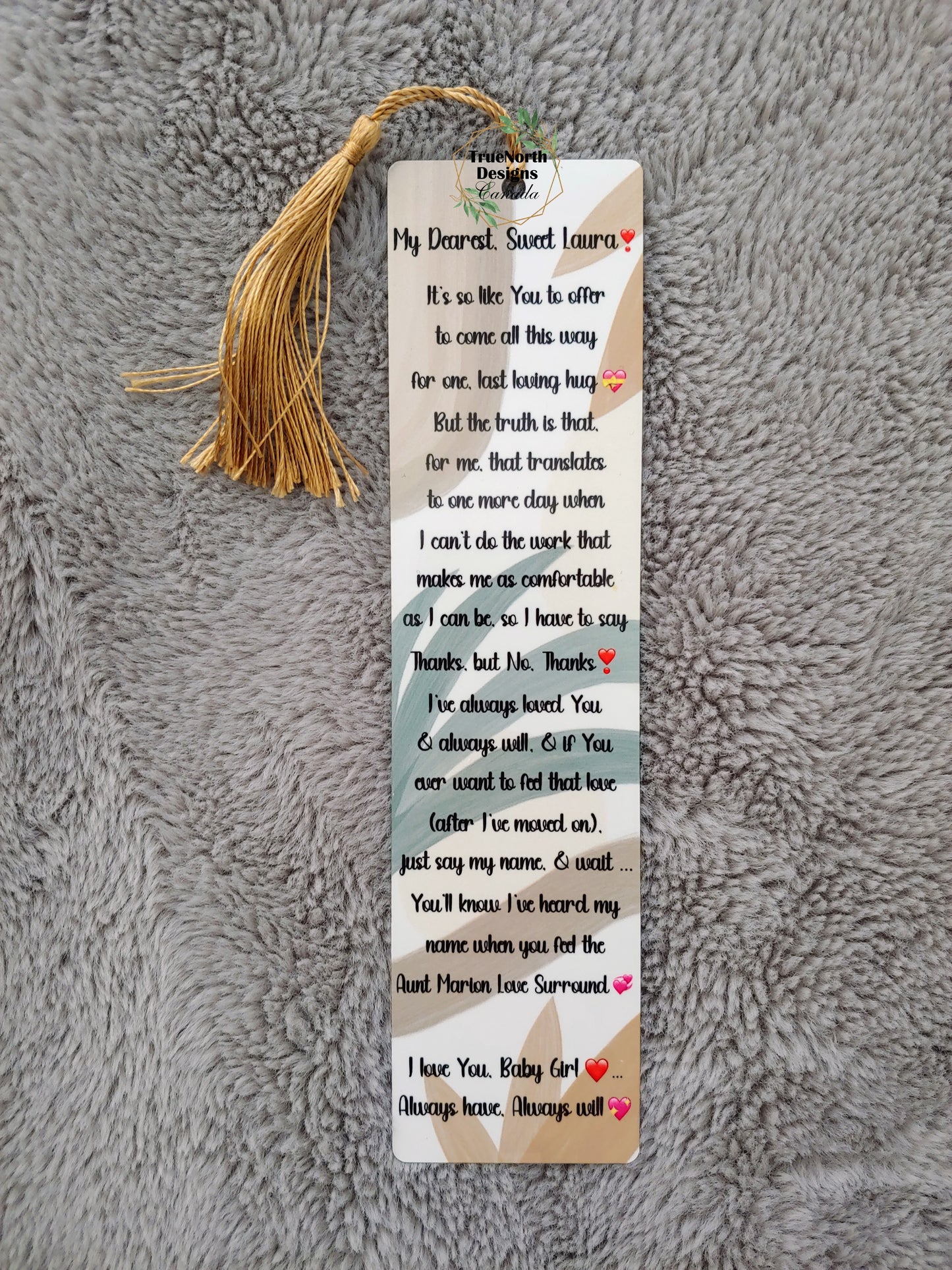 ...Double-Sided Photo Bookmark