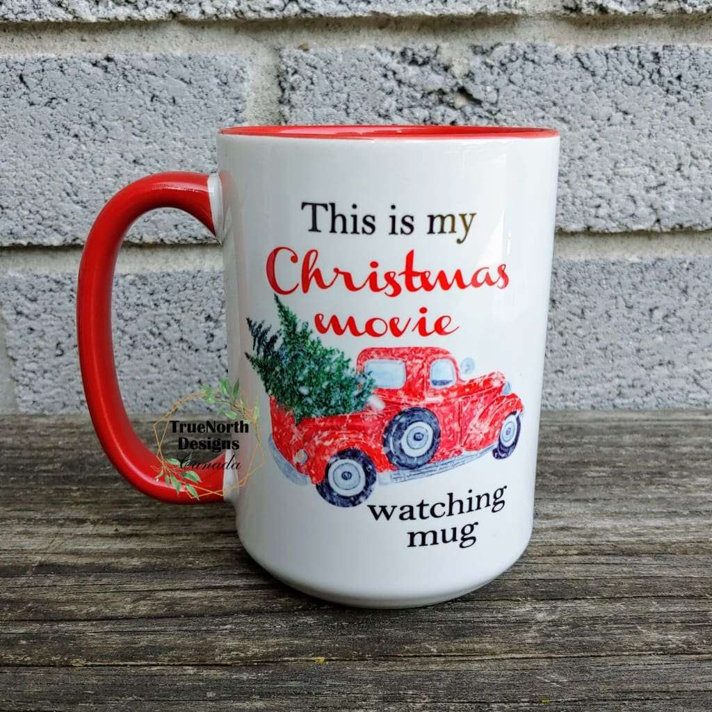 Christmas Movie Watching mug TNDCanada