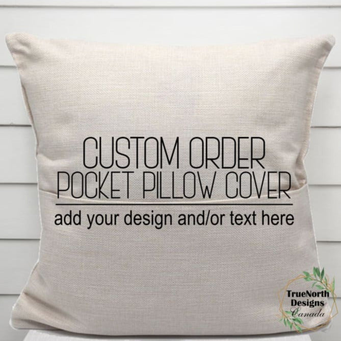 ...Custom Pocket Pillow TNDCanada