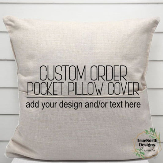 ...Custom Pocket Pillow TNDCanada