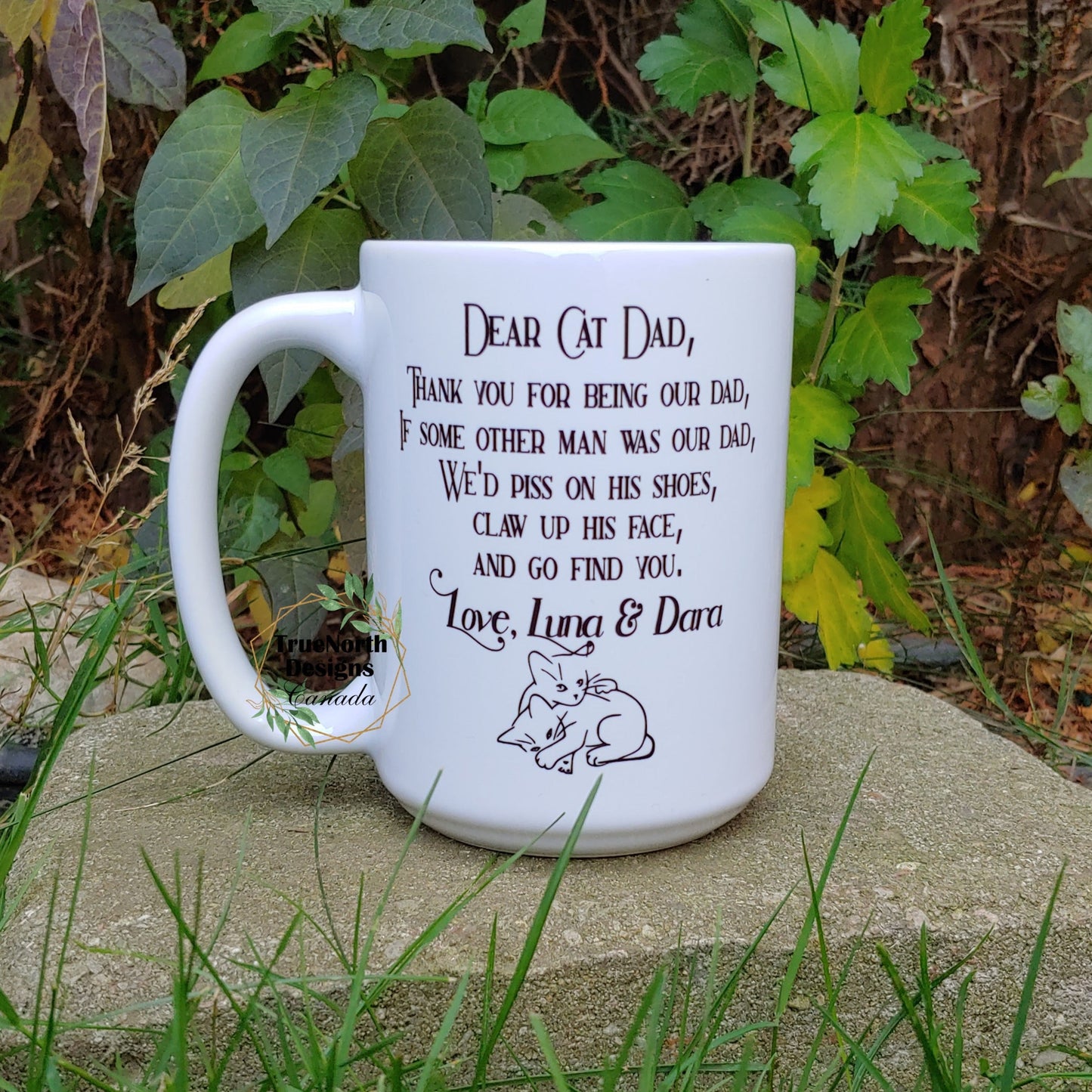 Dear Cat Dad Mug TNDCanada