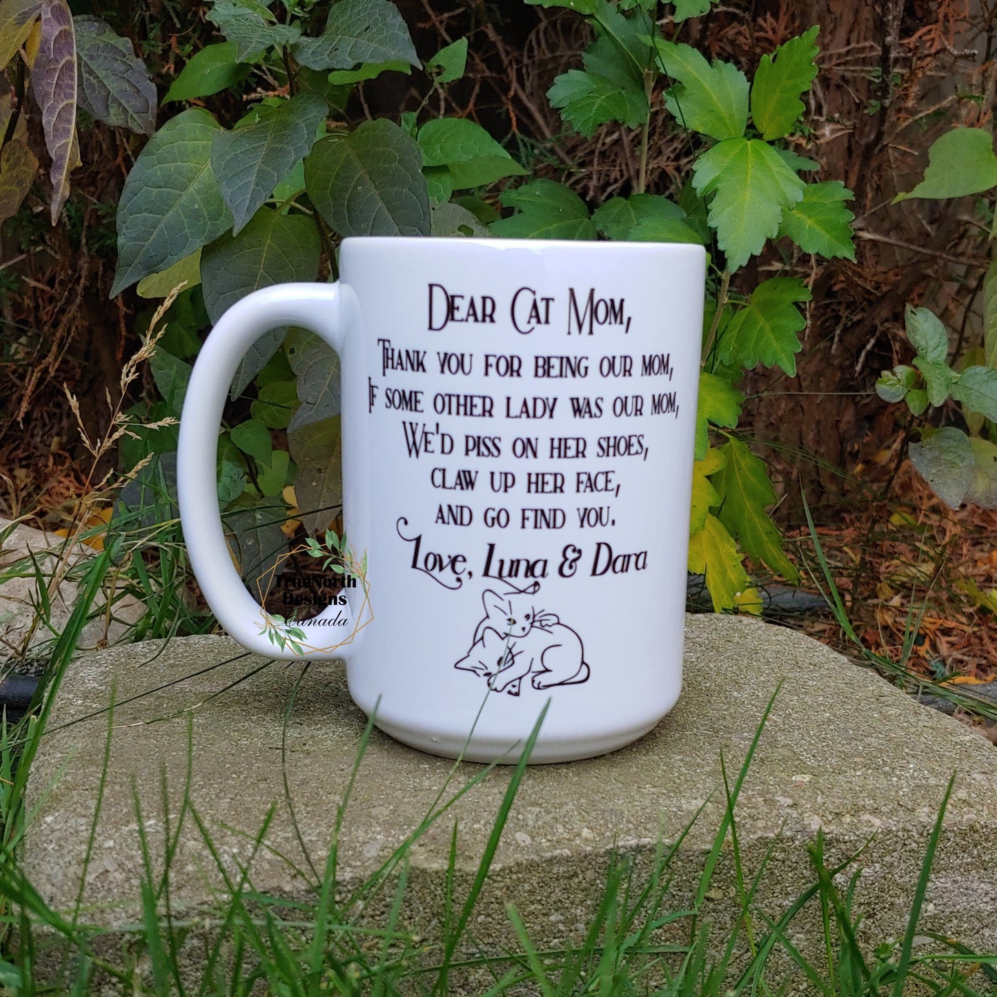 Dear Cat Mom Mug TNDCanada