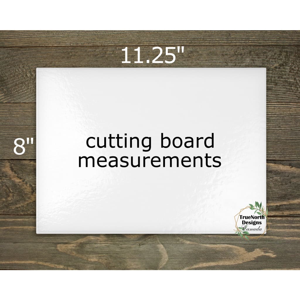 Dear Santa Milk and Cookies Glass Cutting Board TNDCanada