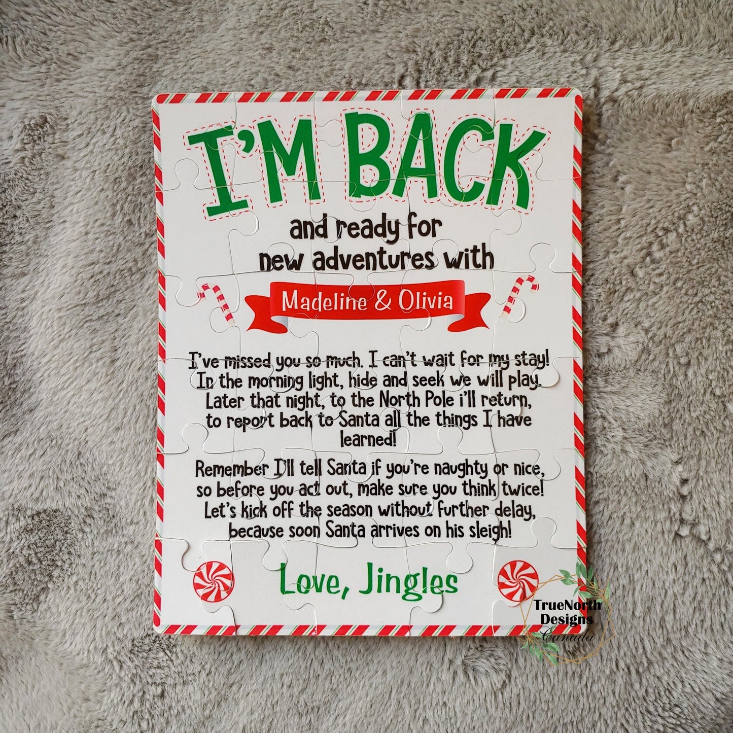 Elf Return Letter Jigsaw Puzzle TNDCanada
