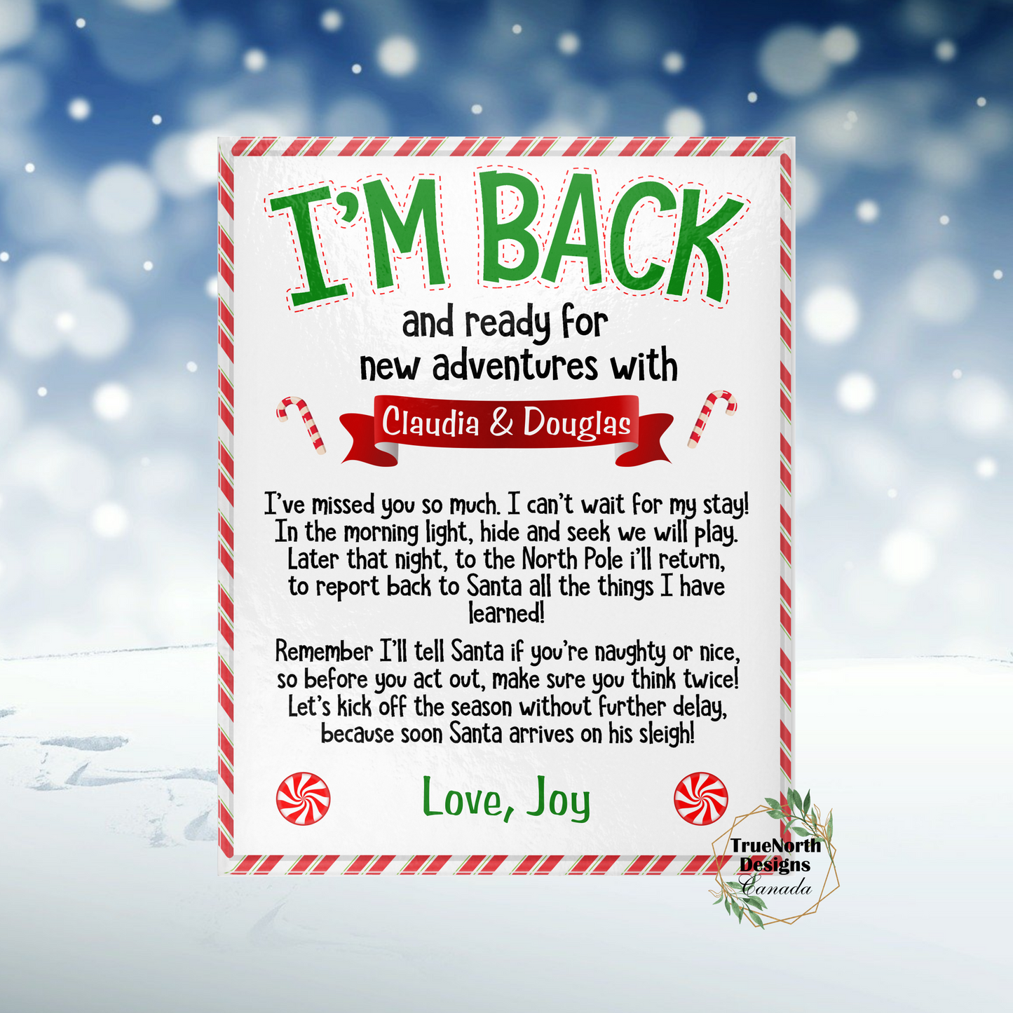 Elf Return Letter Jigsaw Puzzle TNDCanada