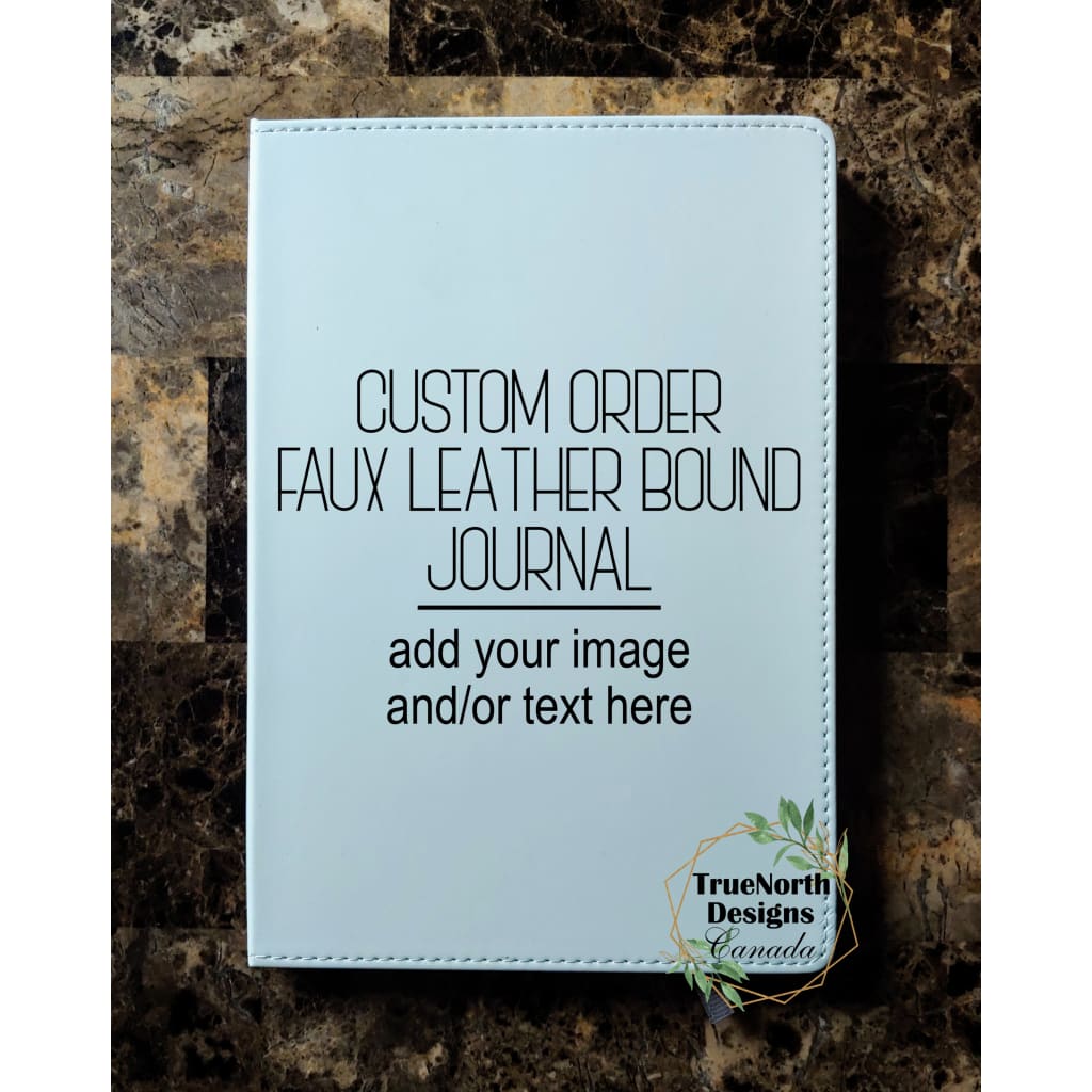 ...Faux Leather Bound Journal TNDCanada