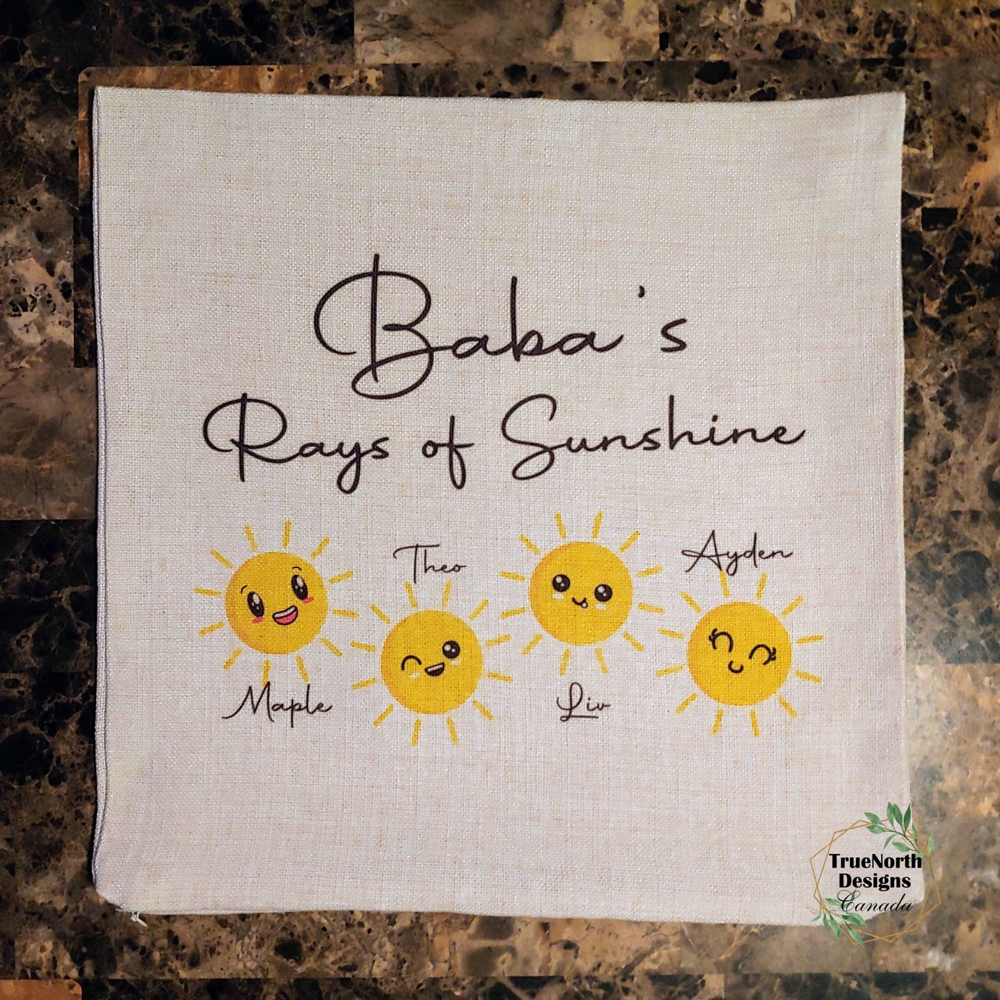 Grandma's Rays of Sunshine Pillow TNDCanada