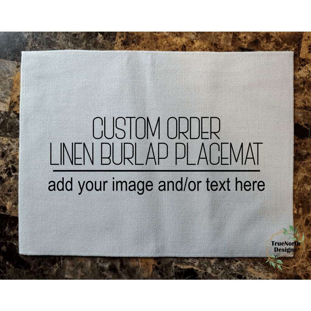 ...Linen Burlap Placemat TNDCanada