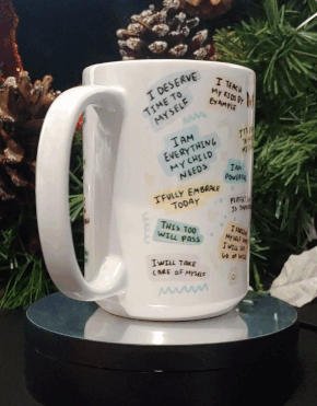 Mum's Self Love Full Wrap Mug TNDCanada