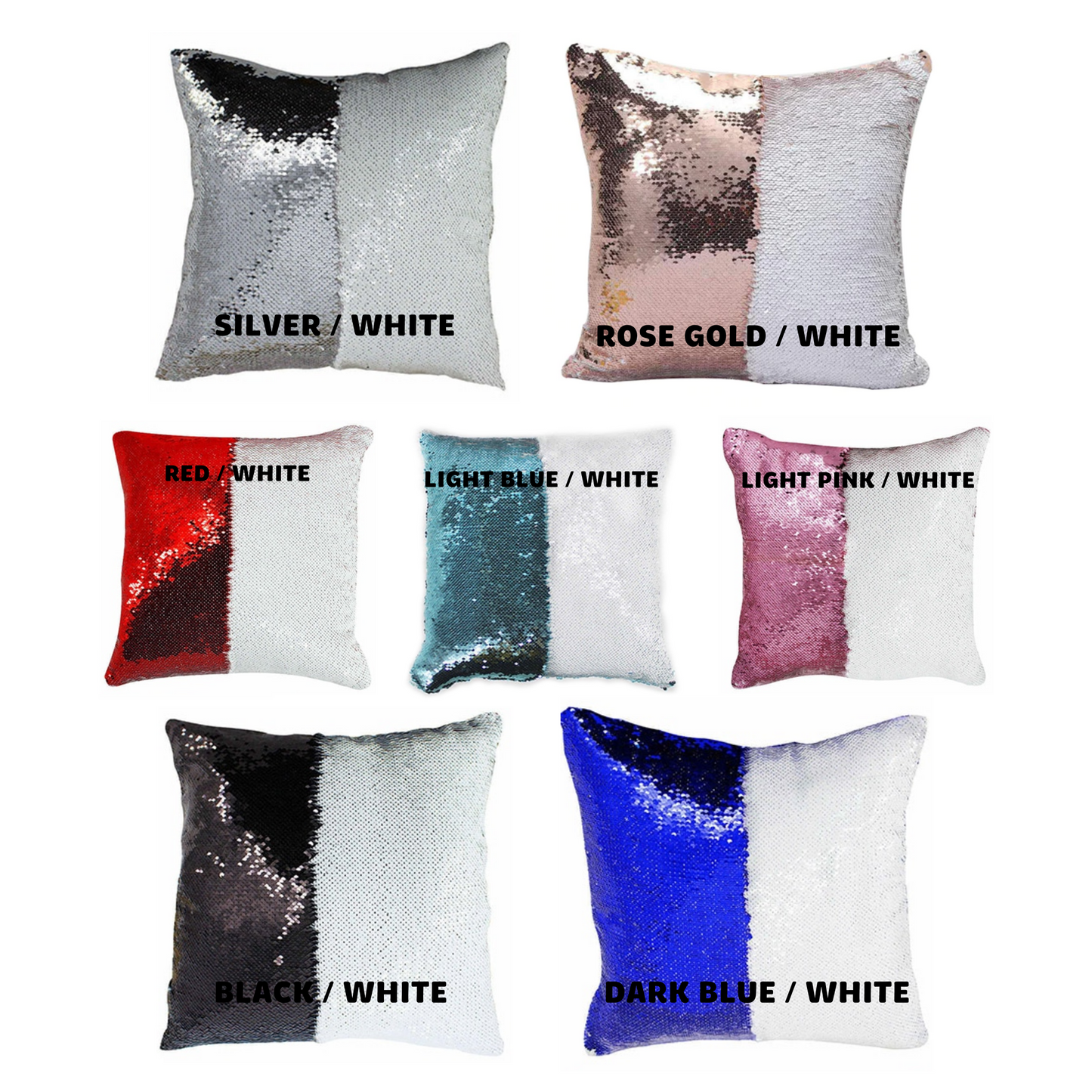 ...Custom Sequin Mermaid Throw Pillow TNDCanada