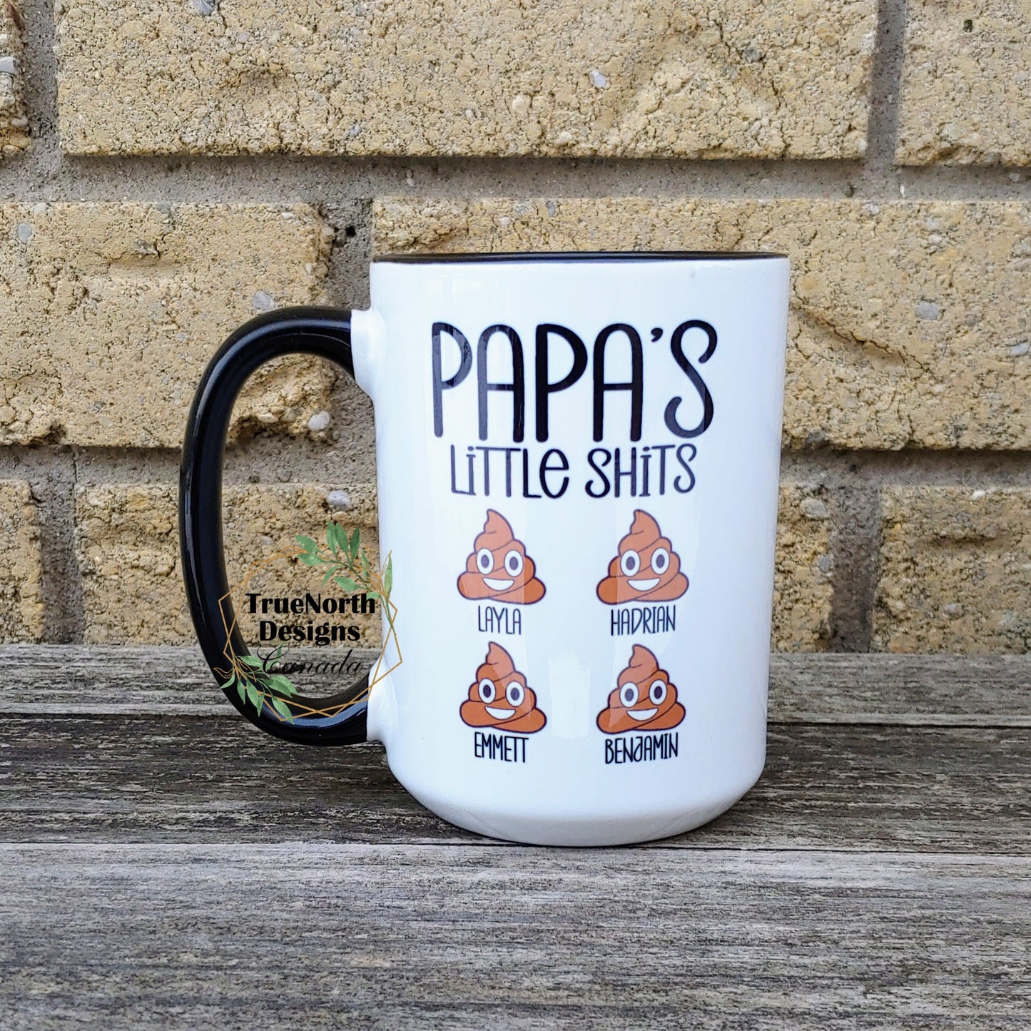 Dad's Little Shits Mug