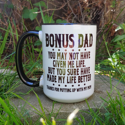 Bonus Dad Step Dad Mug