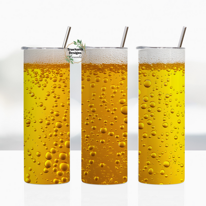 3D Beer Bubbles Tumbler