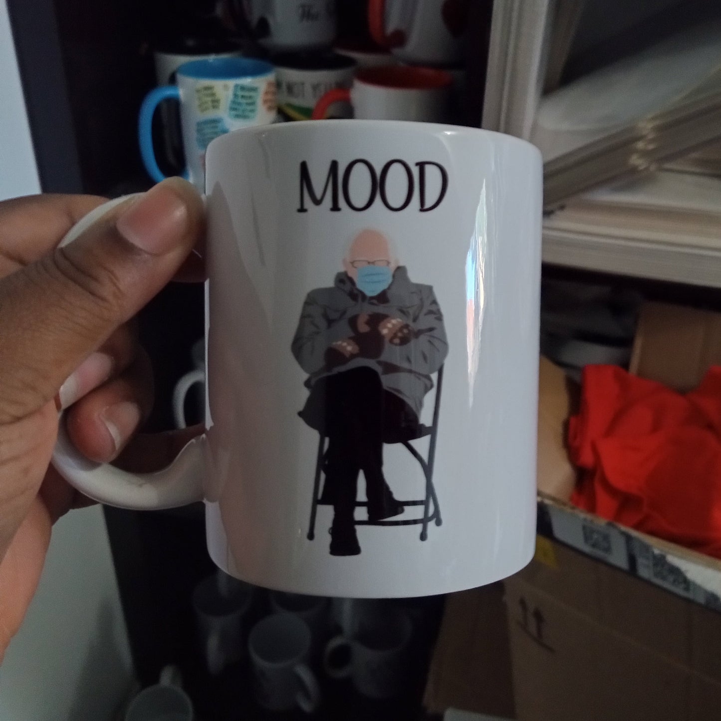 Mood (11oz white mug, display model)