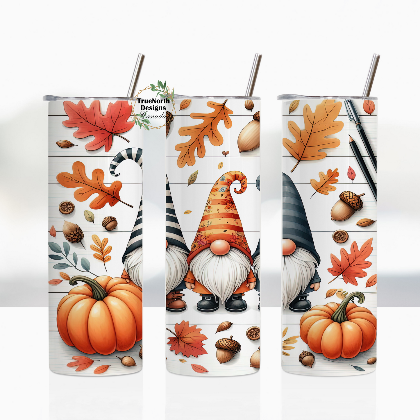 Fall Gnomes Tumbler