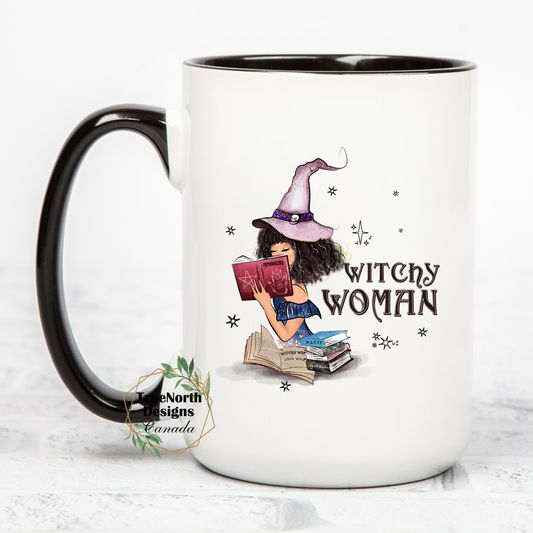 Witchy Woman Bookworm Mug
