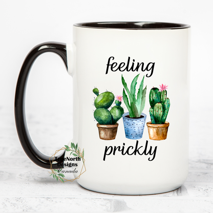 Feeling Prickly Plant Mug