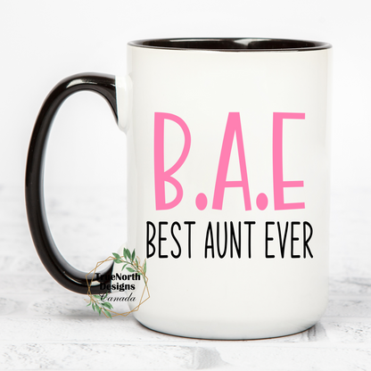 BAE: Best Aunt Ever Mug