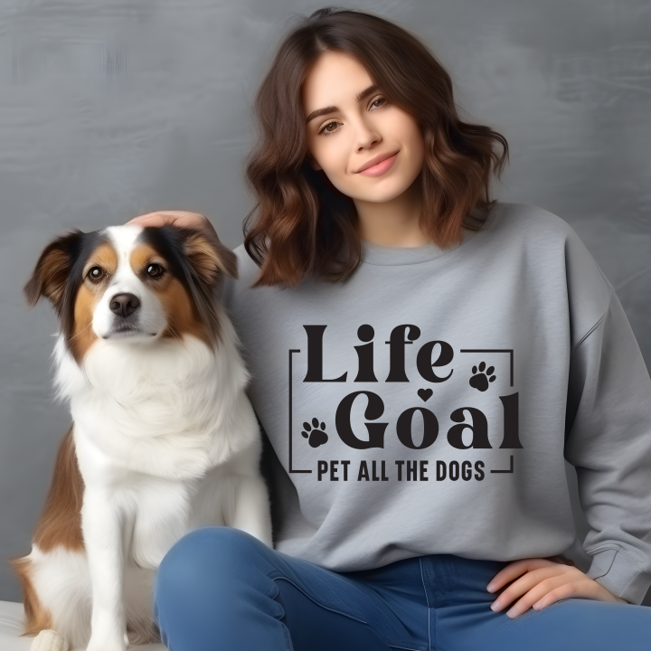 Life Goal Pet All The Dogs