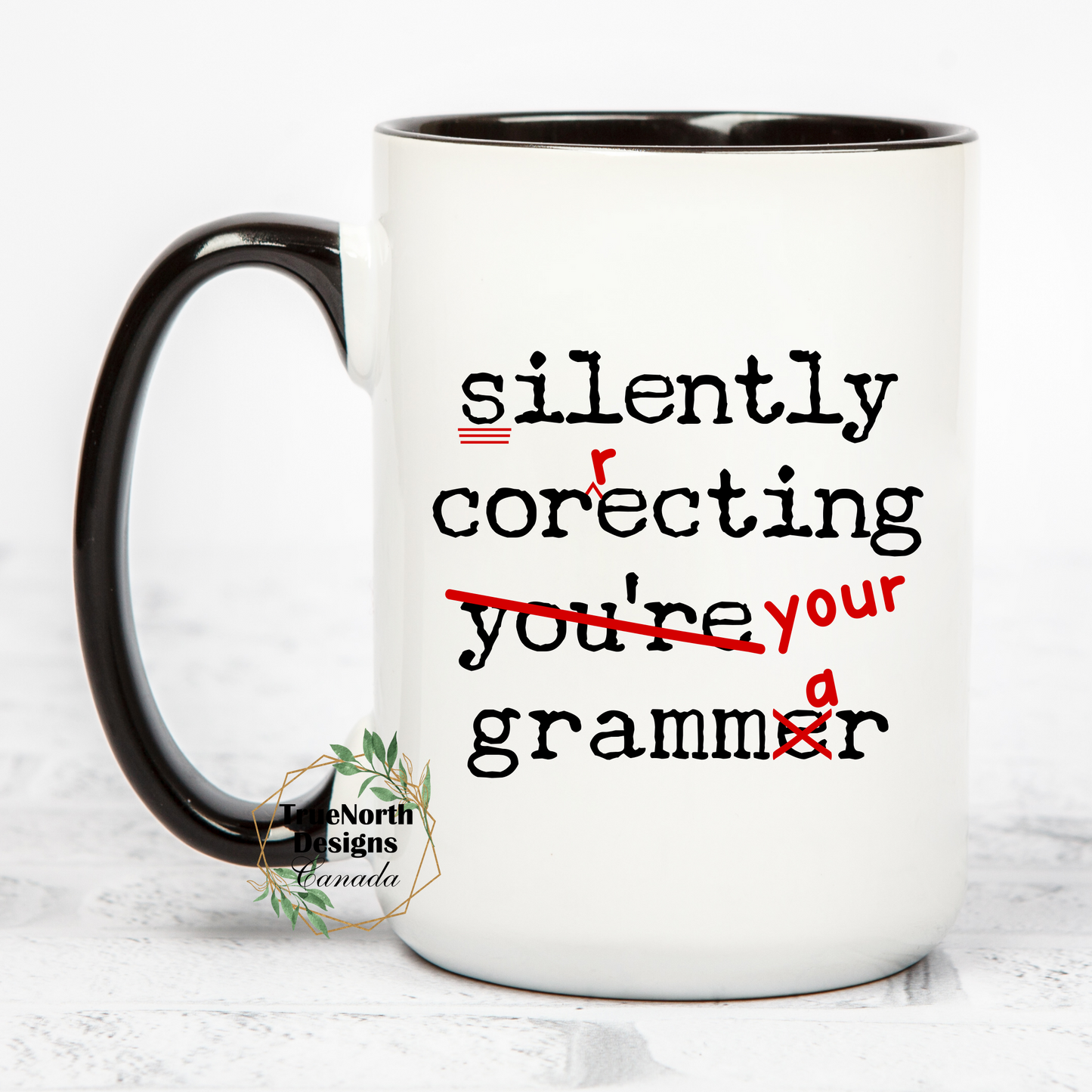 Silently Correcting Your Grammar Mug